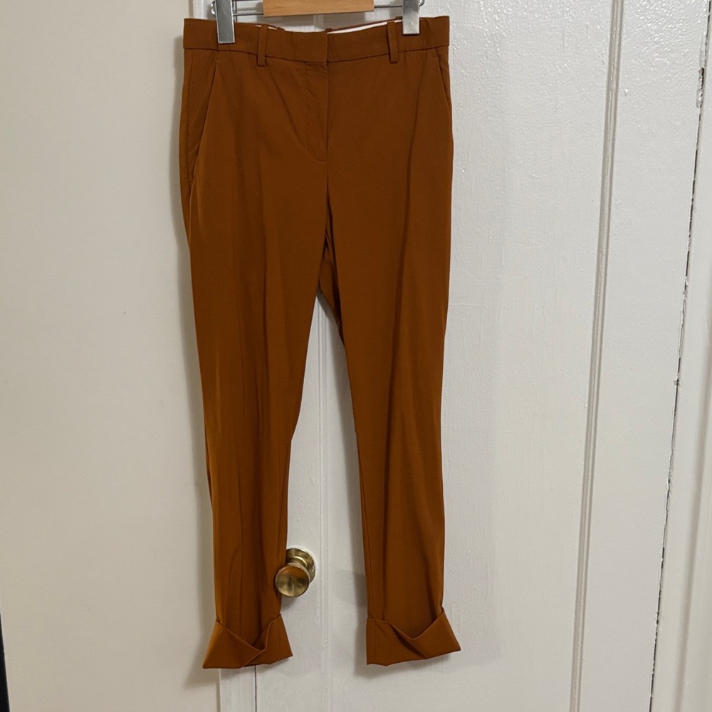 Theory Crop Cuff Pants
